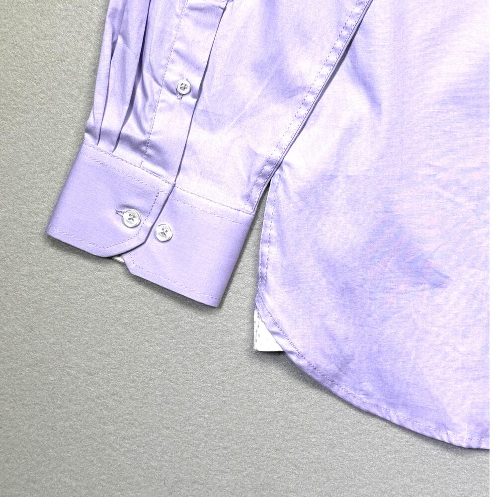 Nick Graham Men's Slim Fit Dress Shirt Tie Set lavender 16-16.5 32-33 $75 - Picture 9 of 9